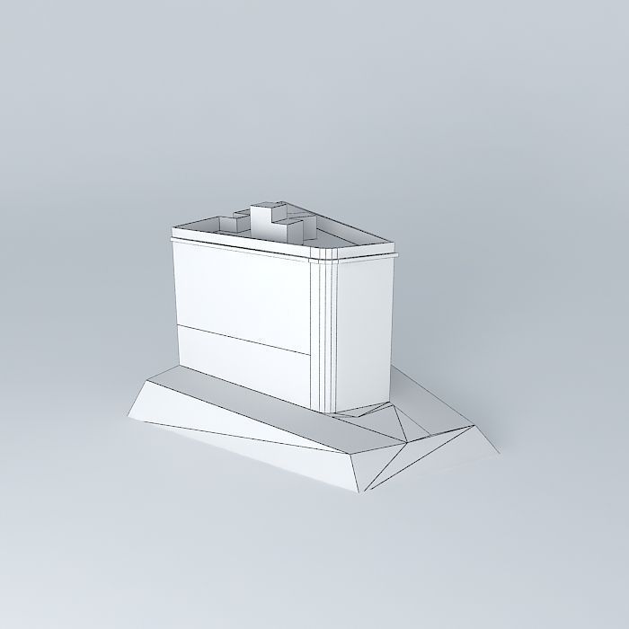 984 Avenida Belgrano building Free 3D model_4