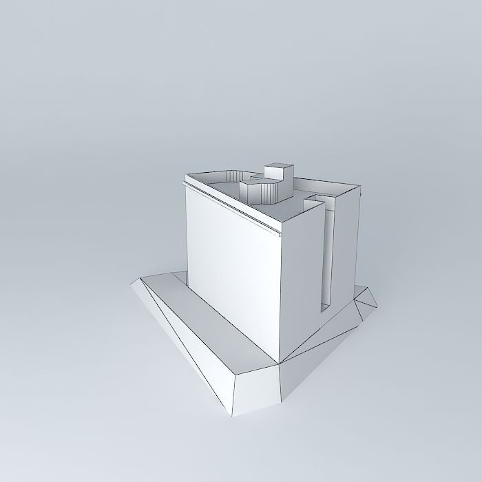 984 Avenida Belgrano building Free 3D model_3