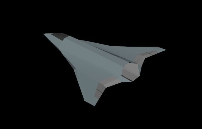 6th Generation MRF Low-poly 3D model_3