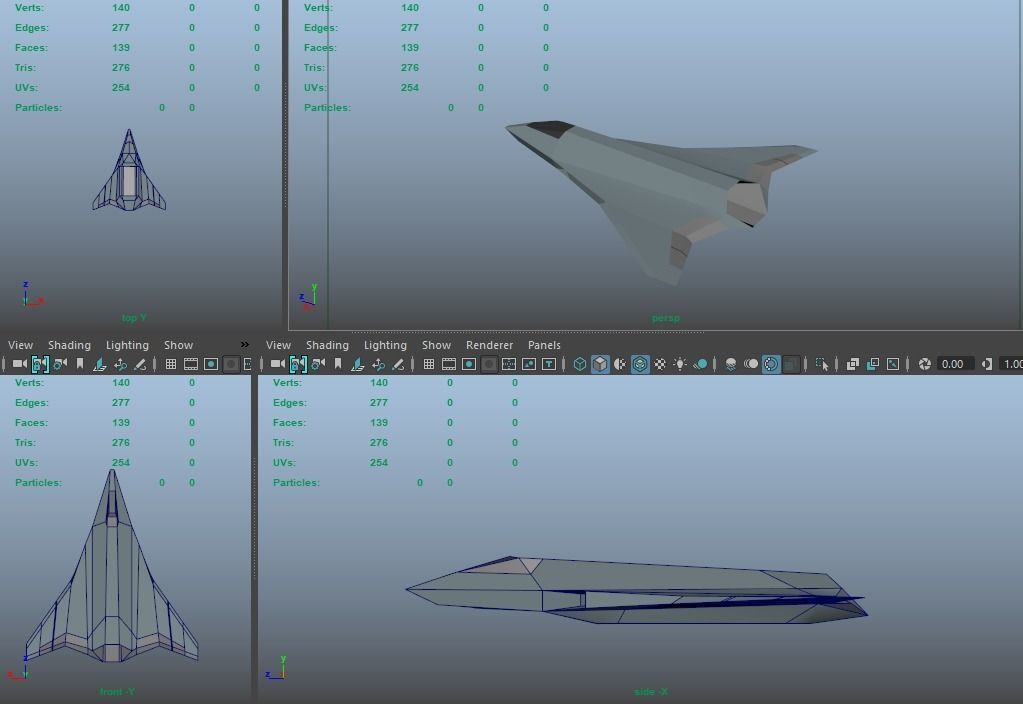6th Generation MRF Low-poly 3D model_1