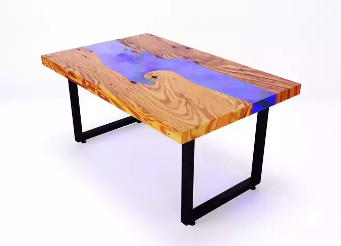 Resin river table 5