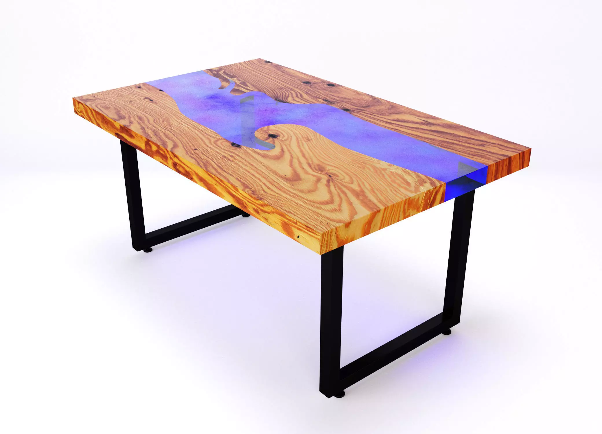 Resin river table 5 3D model_0