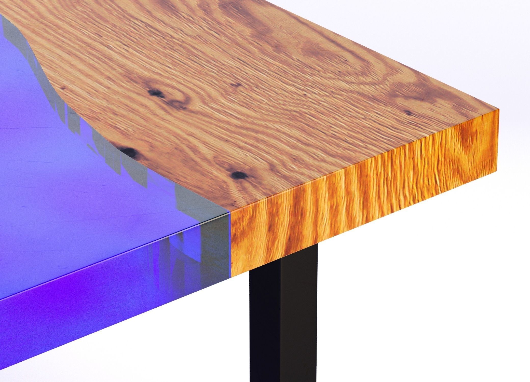 Resin river table 5 3D model_4