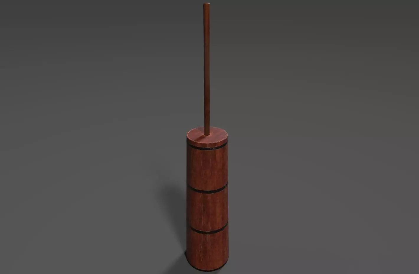 Antique Butter Churn 3D model