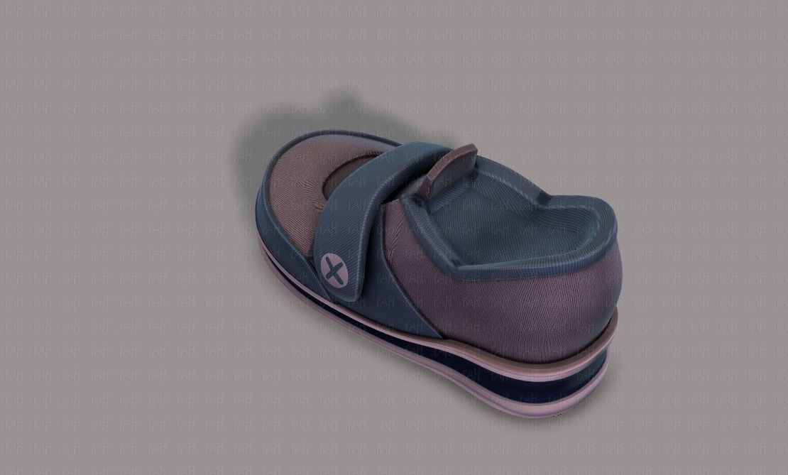 Shoes cartoonV40 Low-poly 3D model_22