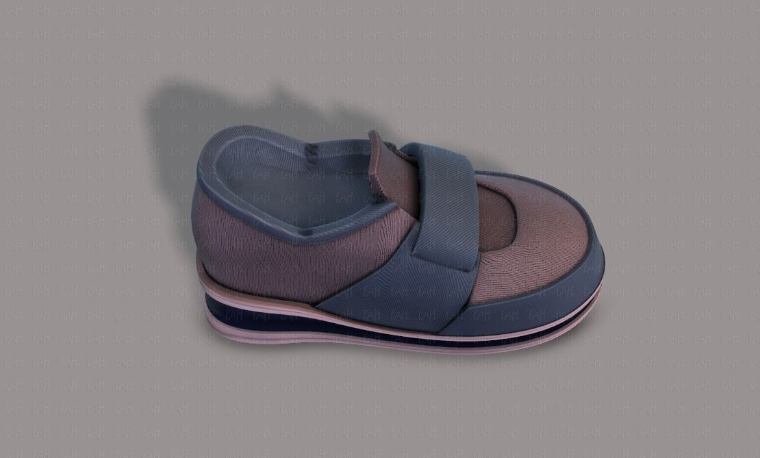 Shoes cartoonV40 Low-poly 3D model_19