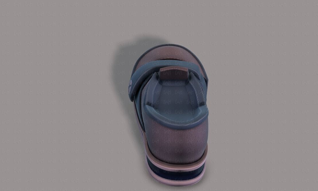 Shoes cartoonV40 Low-poly 3D model_21