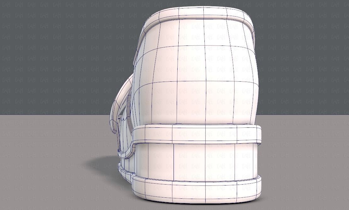 Shoes cartoonV40 Low-poly 3D model_13