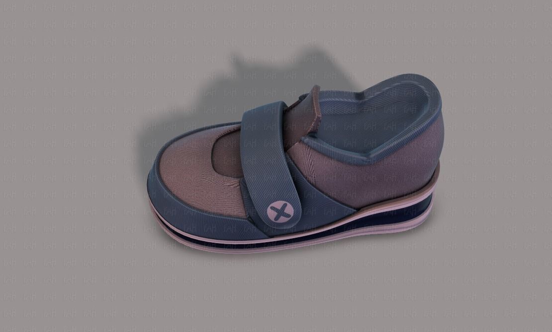 Shoes cartoonV40 Low-poly 3D model_23