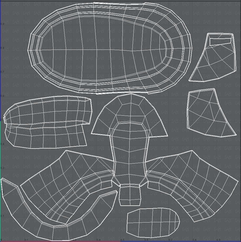 Shoes cartoonV40 Low-poly 3D model_43