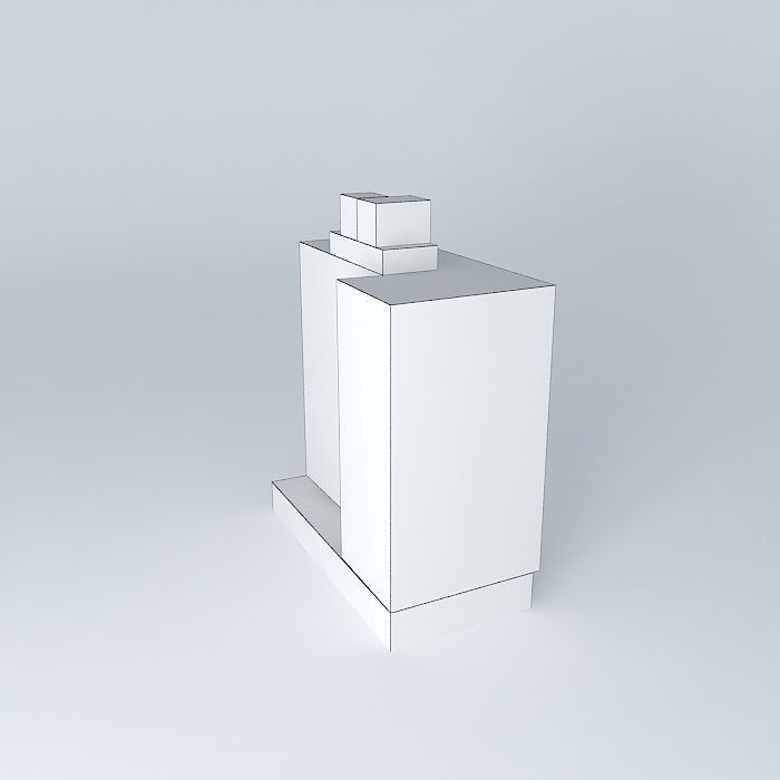 Building Alfar VIII Free 3D model_3