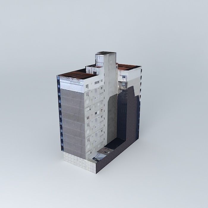 Building Alfar VIII Free 3D model_1