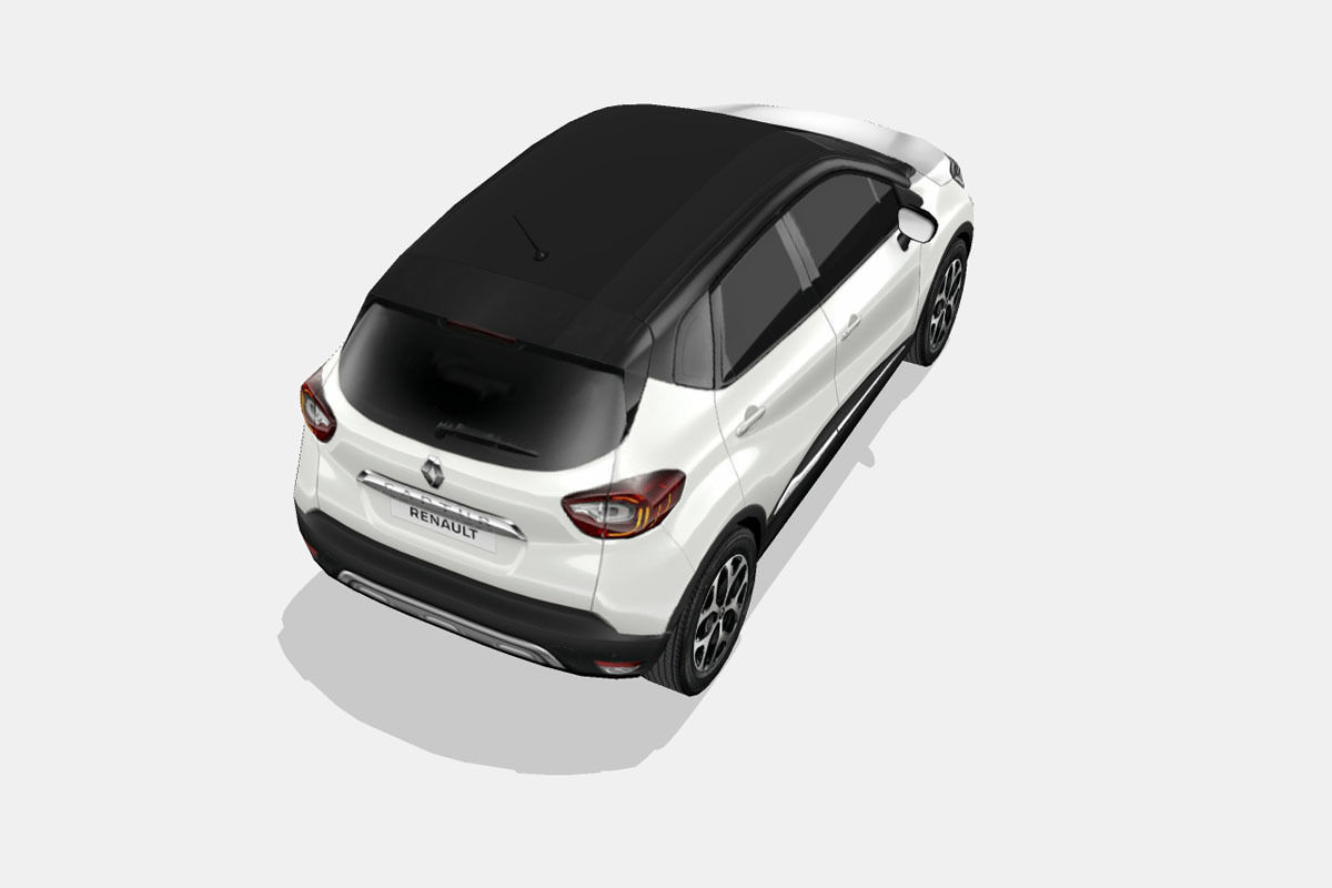 Renault Captur 2018 Low-poly 3D model_10
