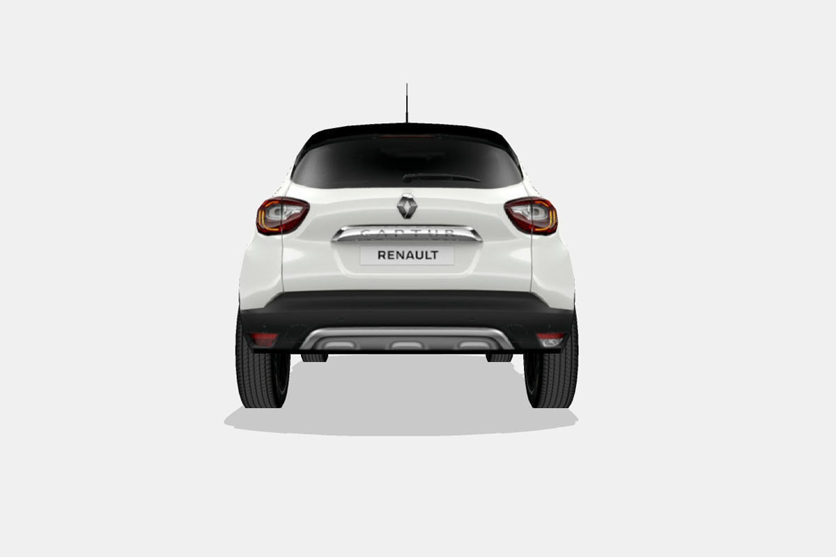 Renault Captur 2018 Low-poly 3D model_8