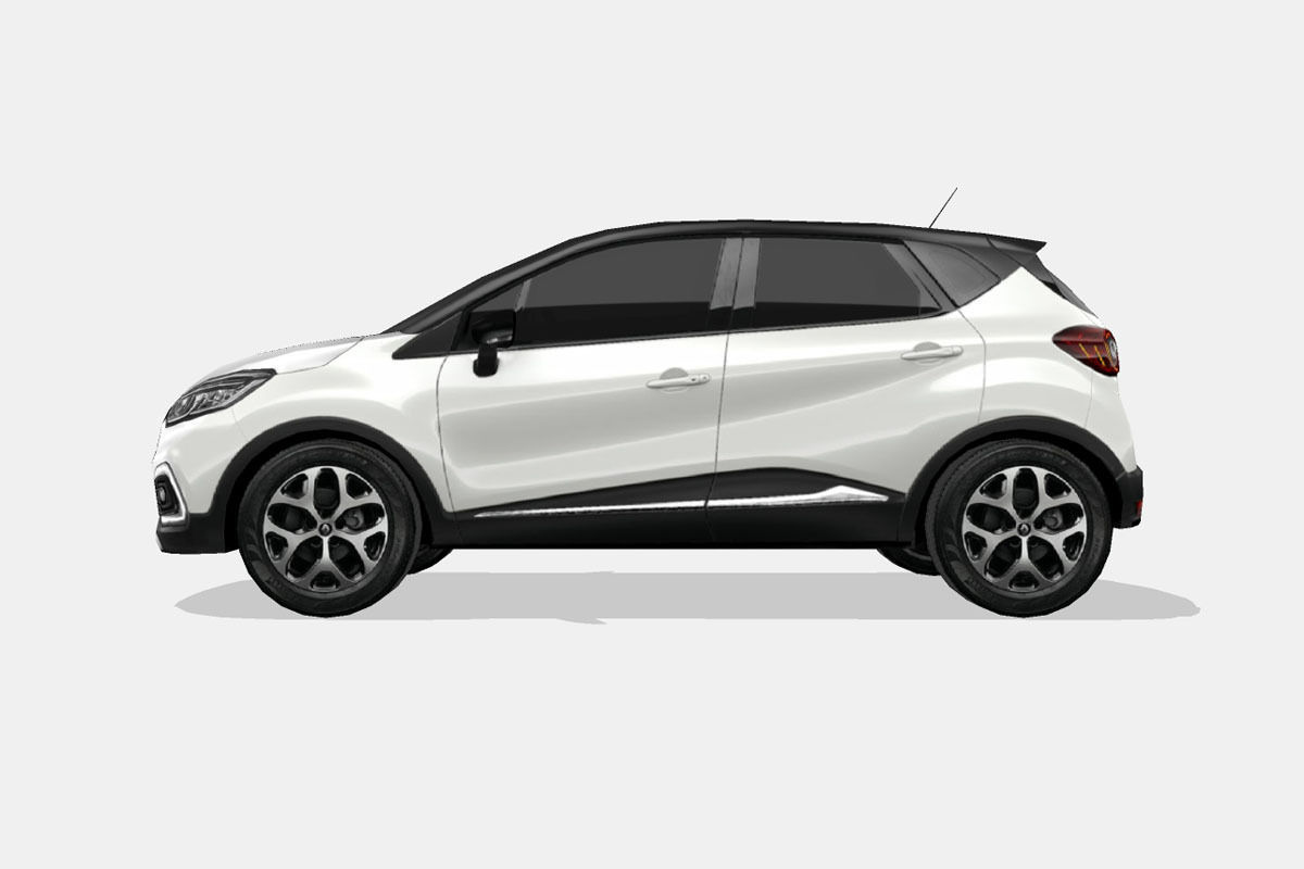 Renault Captur 2018 Low-poly 3D model_6