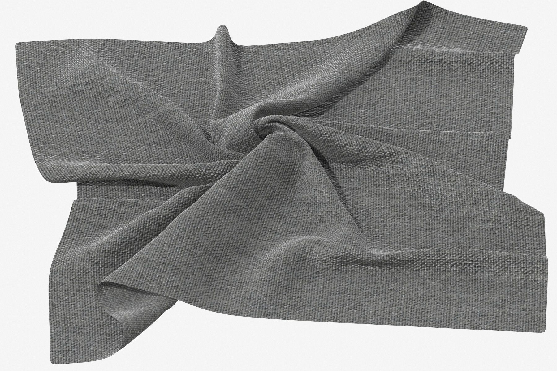 Fabric Set V2 Low-poly 3D model_4