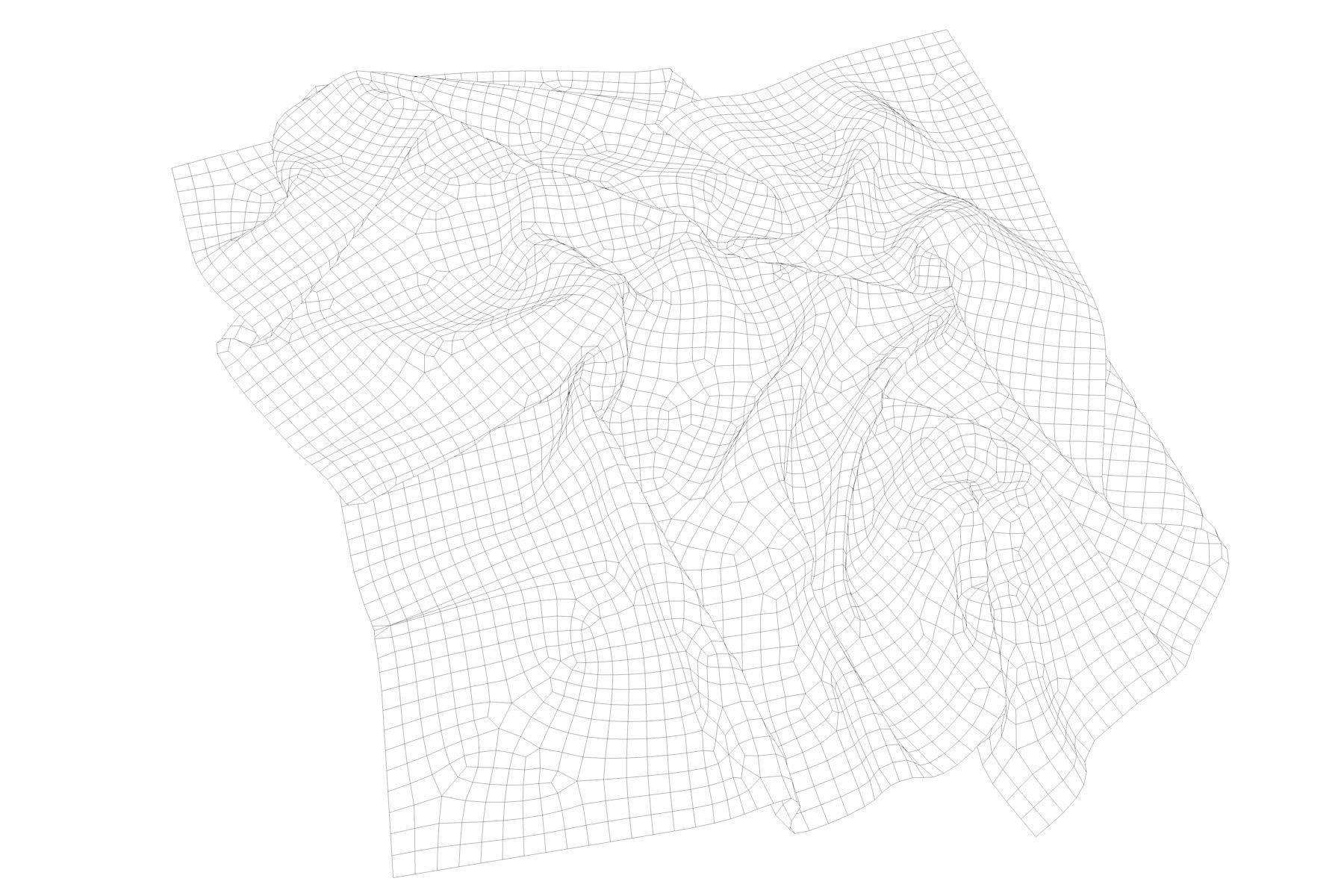 Fabric Set V2 Low-poly 3D model_16