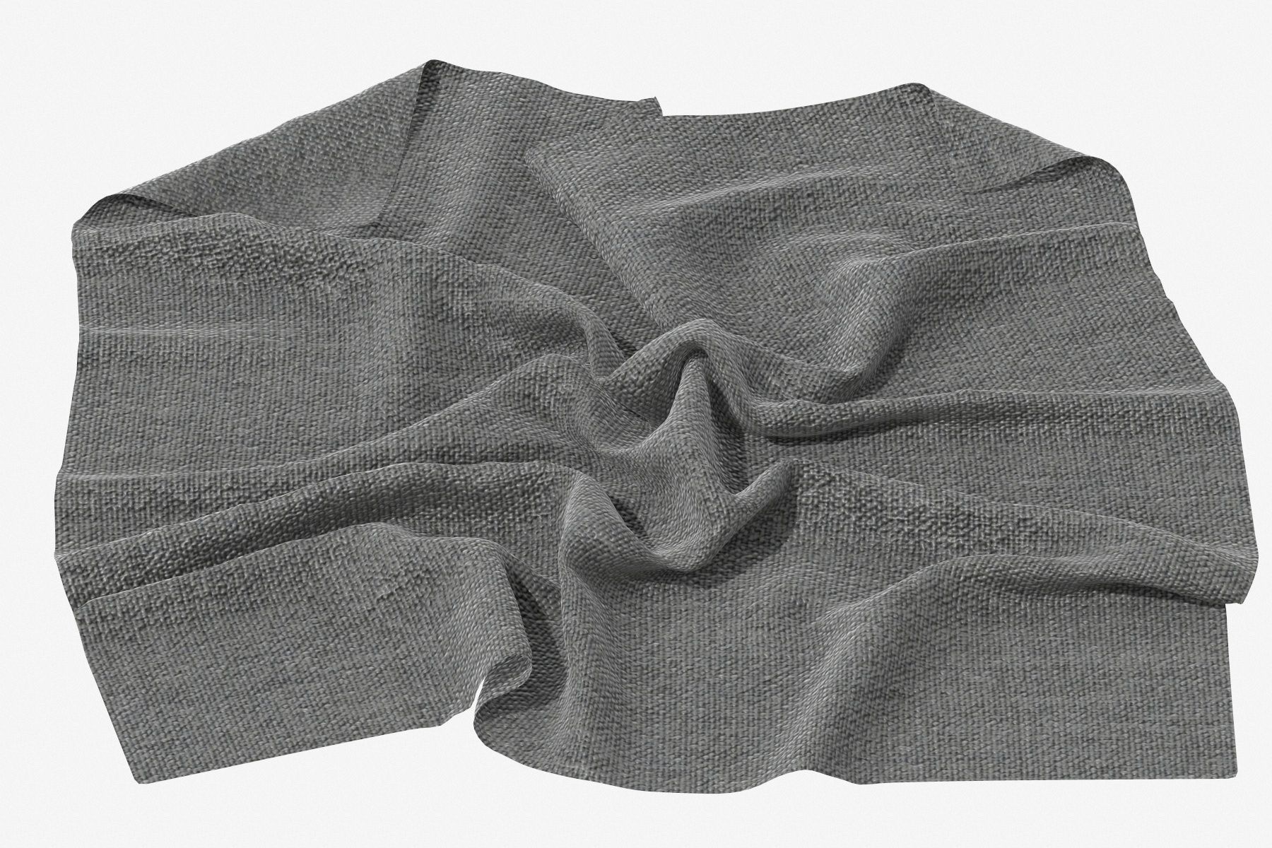 Fabric Set V2 Low-poly 3D model_6