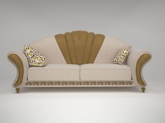 classic sofa 3D model