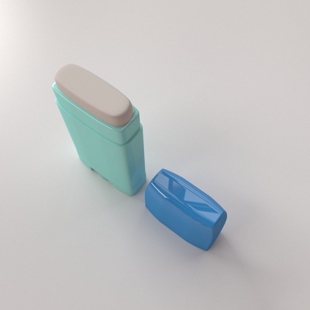 Stick Deodorant 3D model_1