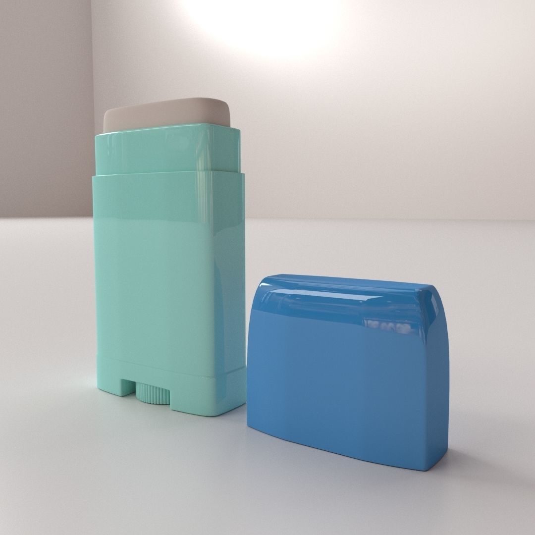 Stick Deodorant 3D model_2