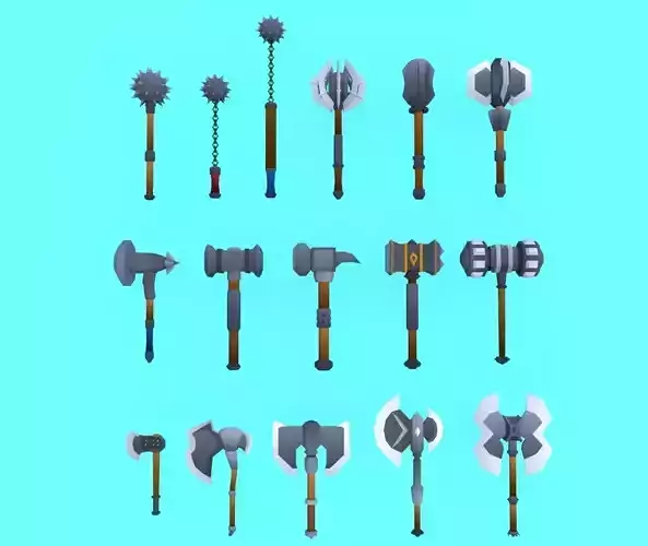 Pack Basic Weapons one hand