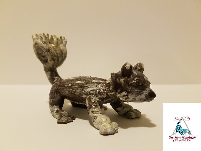 Frigid Fox and Fidget Fox 3D print model