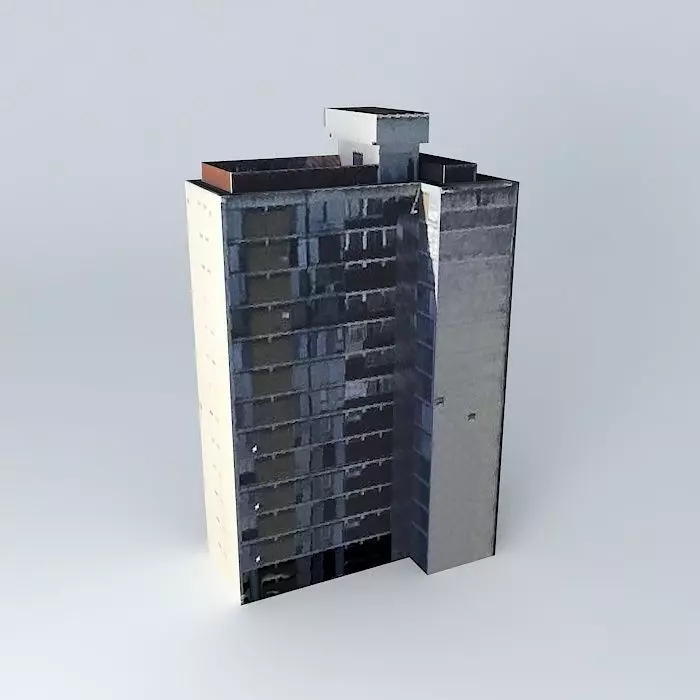 Building Av Del Huerto 1105 Block 2 Free 3D model_0