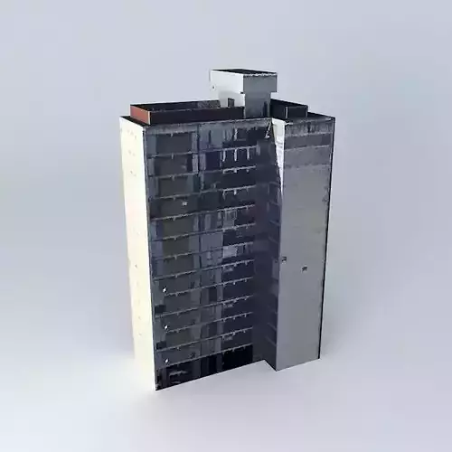 Building Av Del Huerto 1105 Block 2 Free 3D model