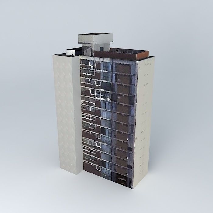 Building Av Del Huerto 1105 Block 2 Free 3D model_1