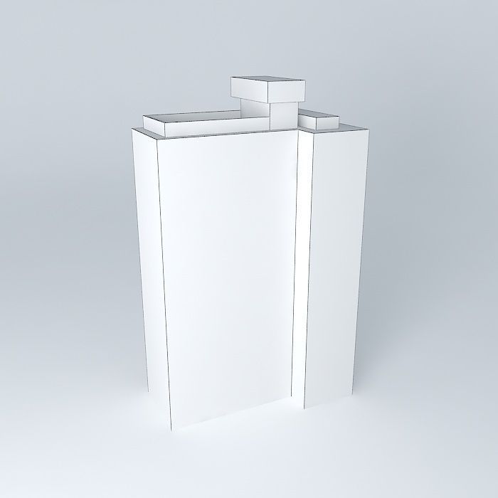 Building Av Del Huerto 1105 Block 2 Free 3D model_3