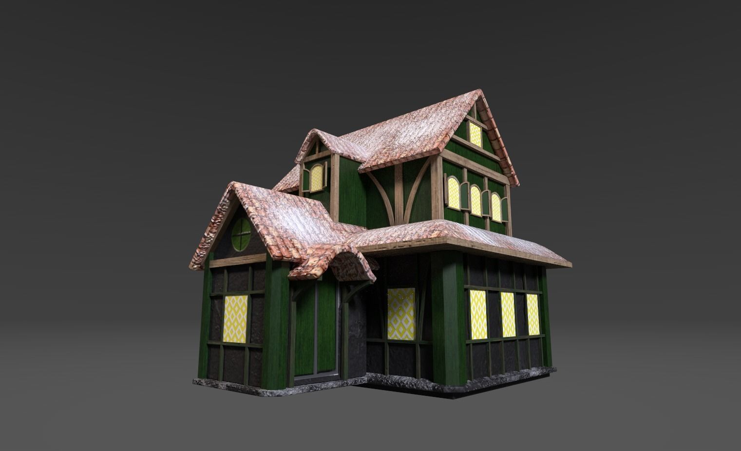 Christmas asset Pack Low-poly 3D model_31
