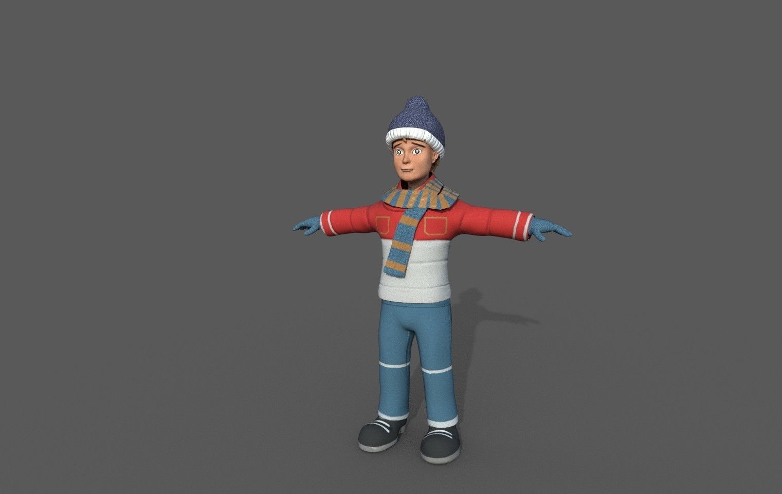 Christmas asset Pack Low-poly 3D model_25