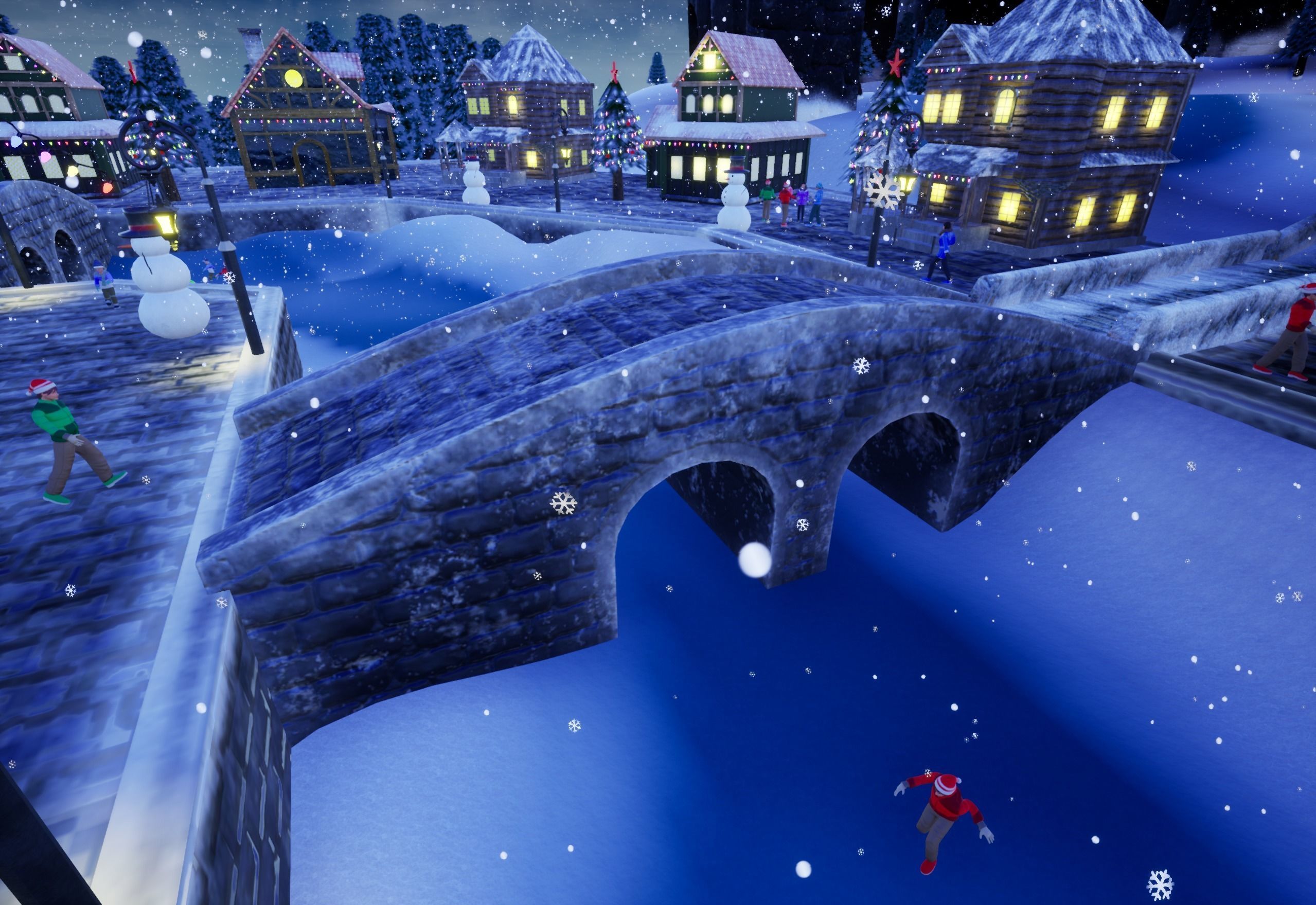 Christmas asset Pack Low-poly 3D model_9