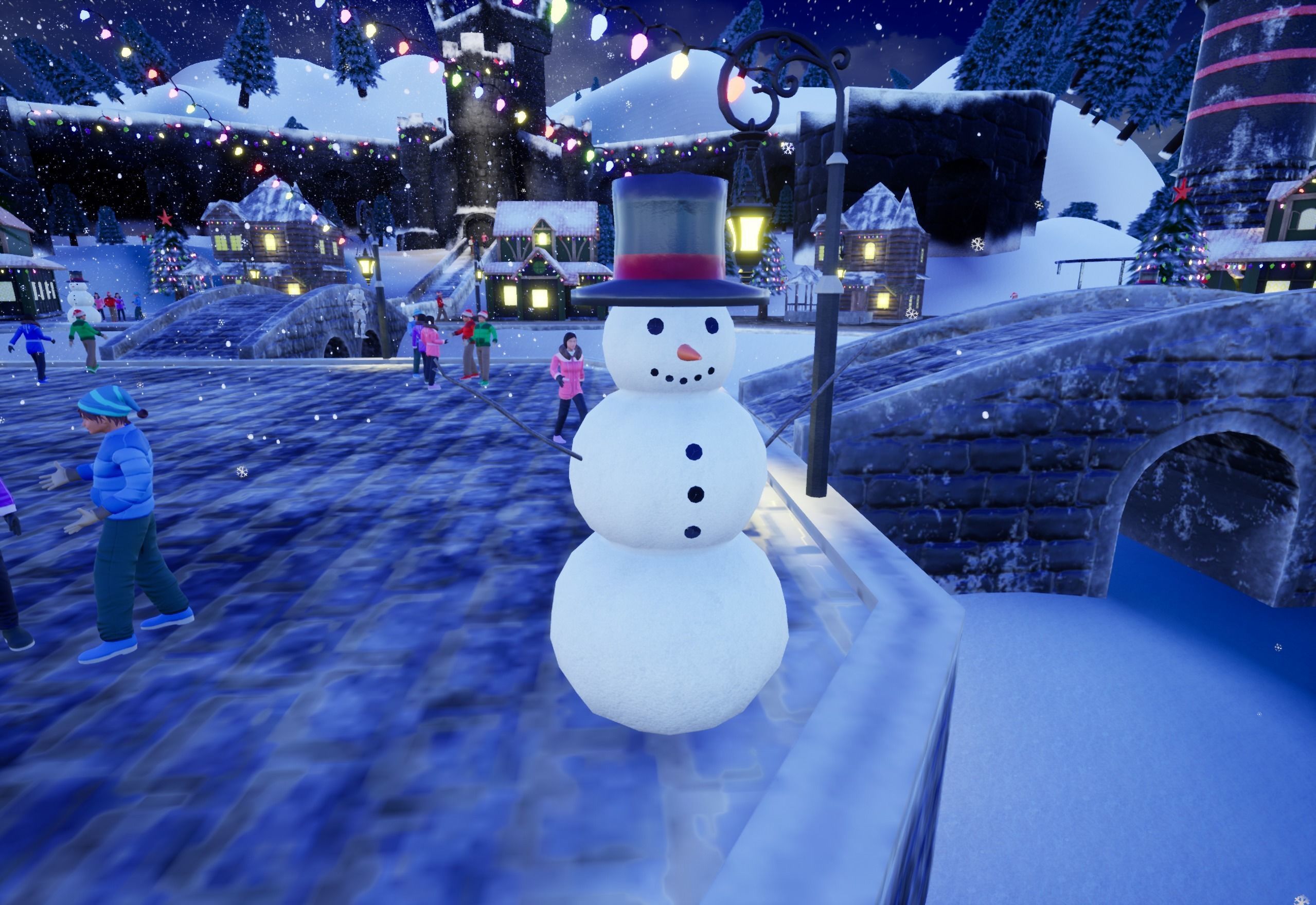 Christmas asset Pack Low-poly 3D model_4