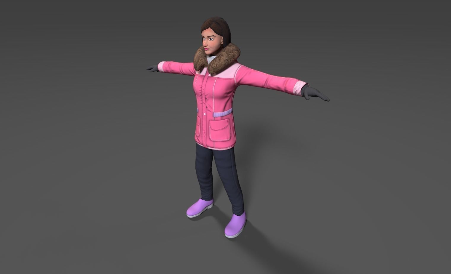 Christmas asset Pack Low-poly 3D model_30