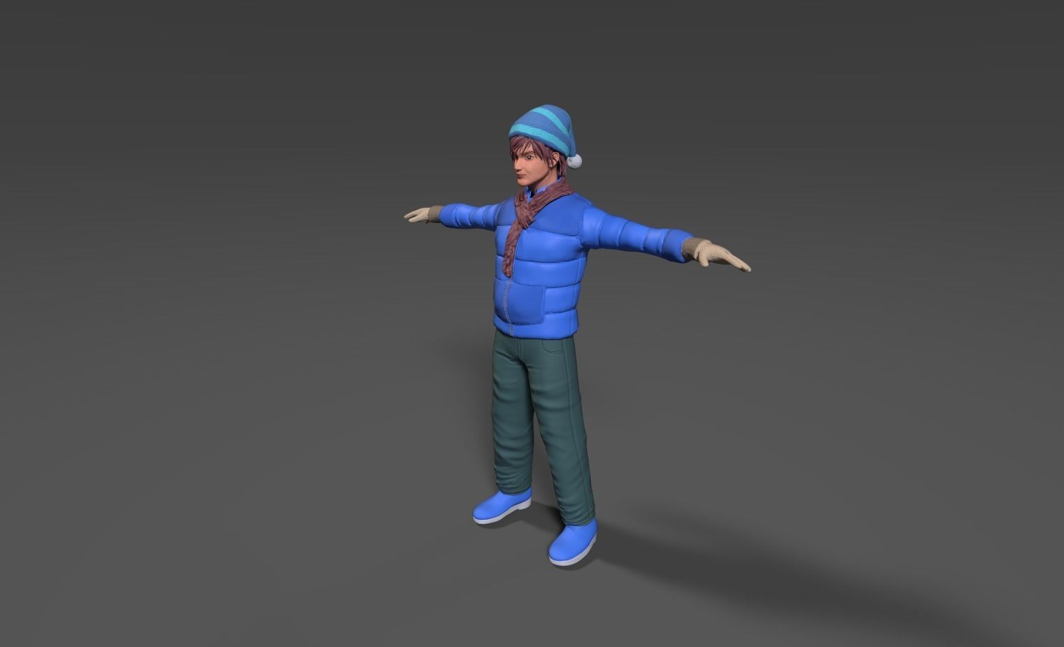 Christmas asset Pack Low-poly 3D model_21