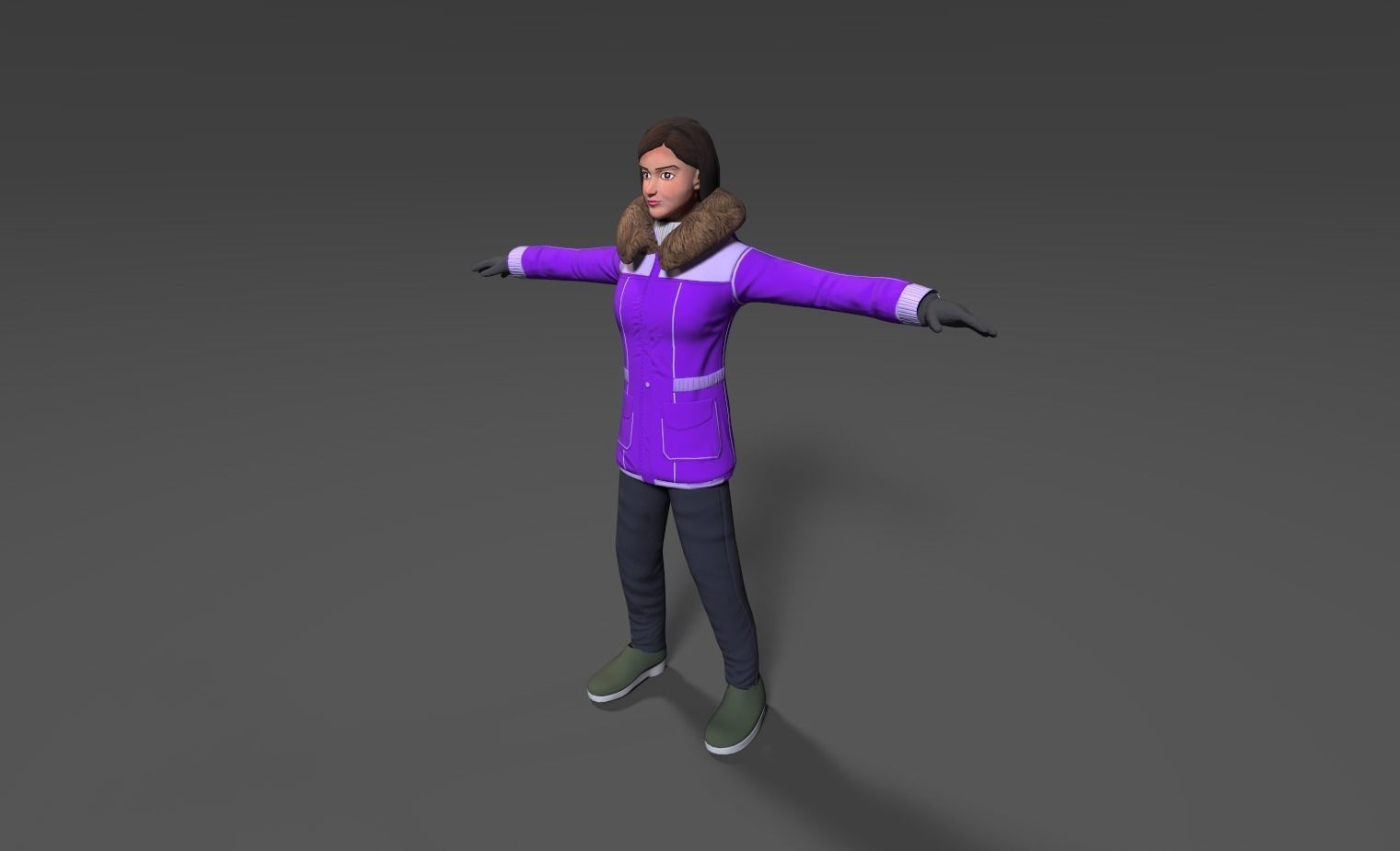 Christmas asset Pack Low-poly 3D model_29