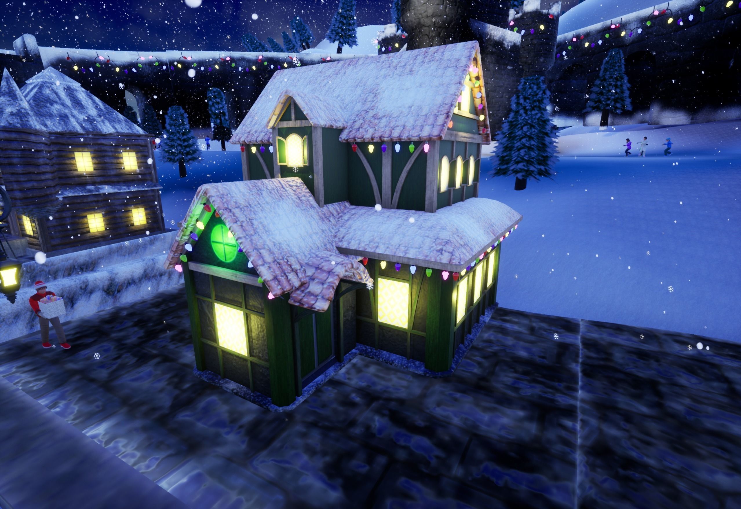 Christmas asset Pack Low-poly 3D model_13