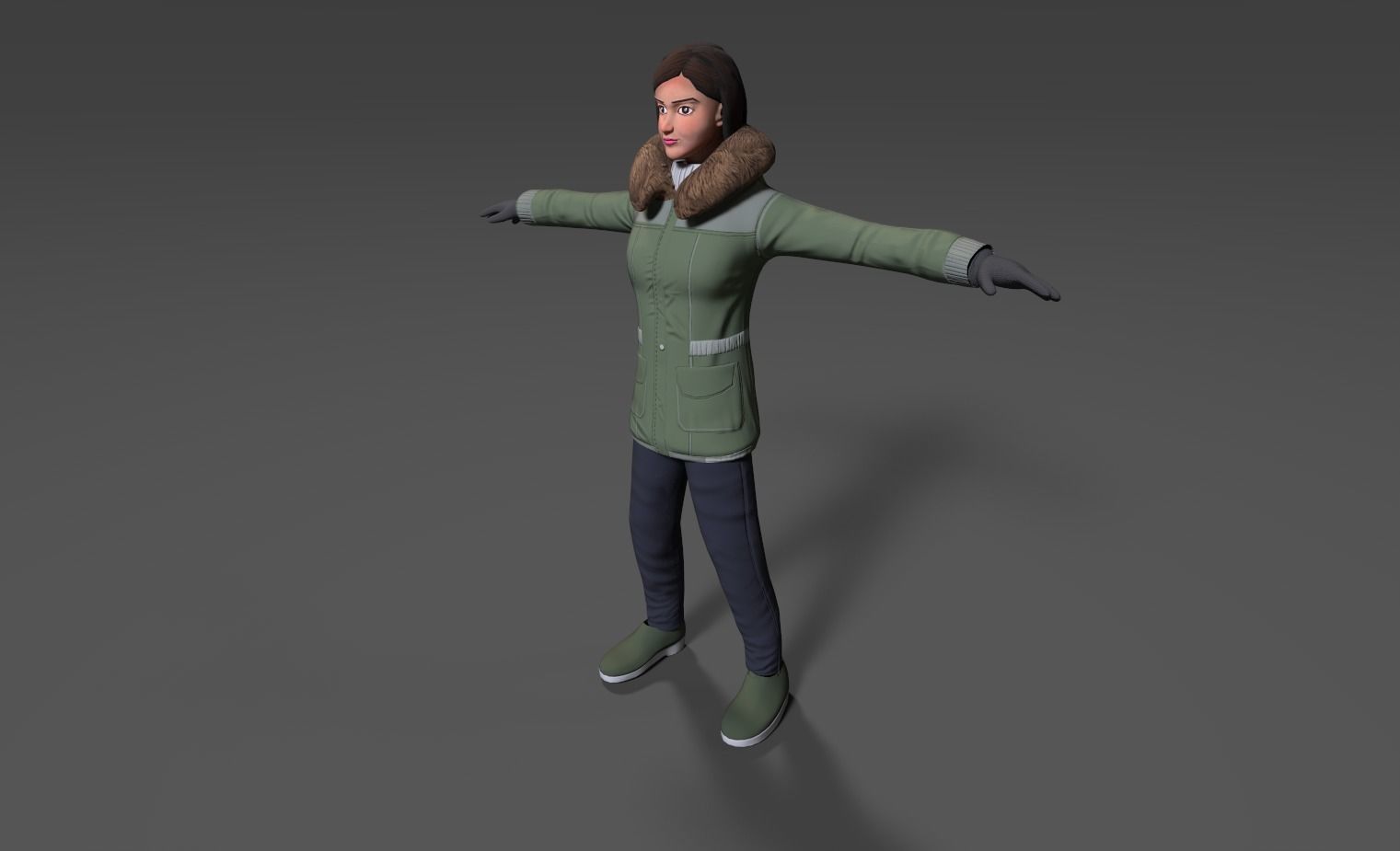 Christmas asset Pack Low-poly 3D model_26