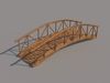 Log Bridge 3D model | CGTrader