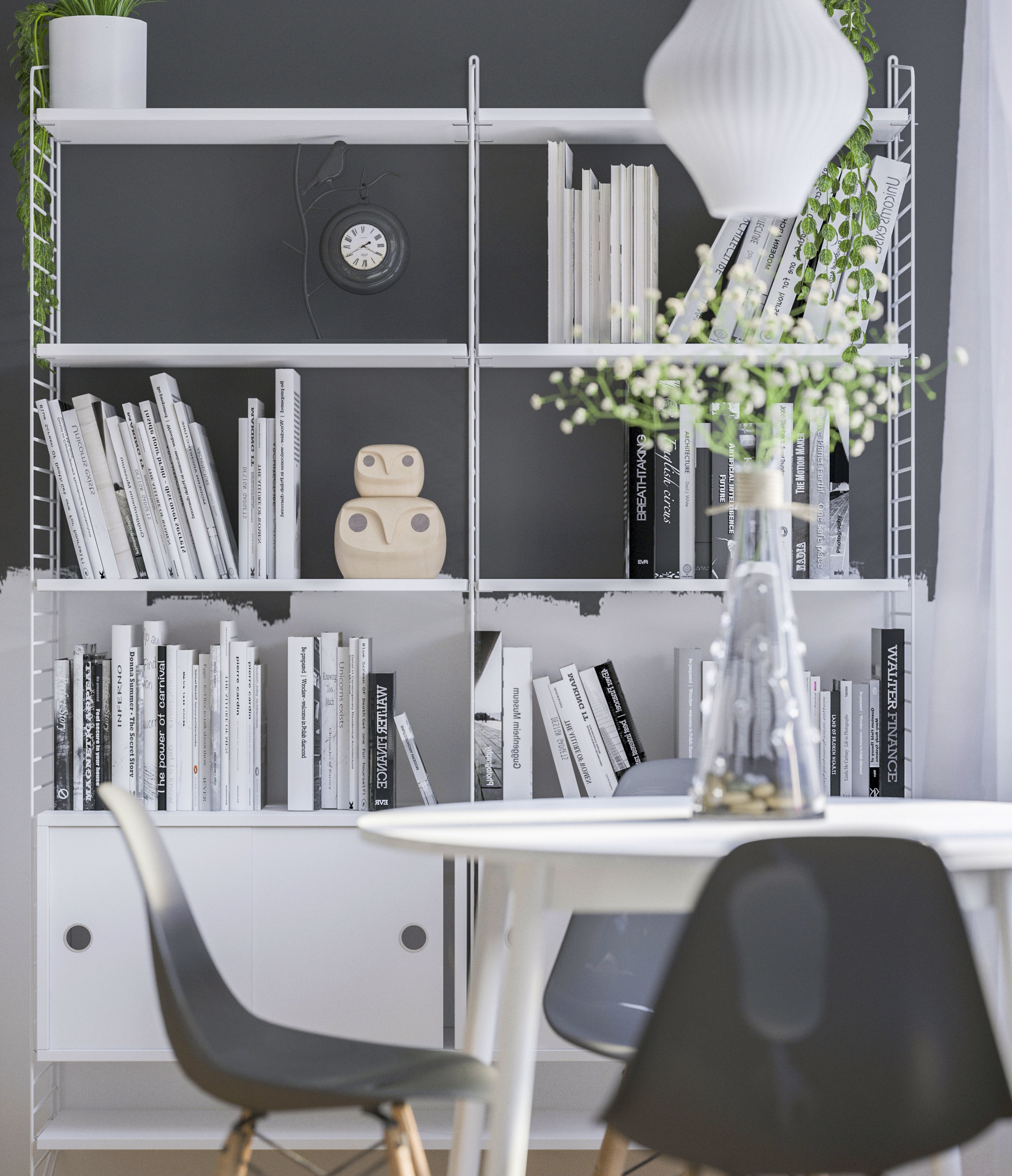 Scandinavian house 3D model_5