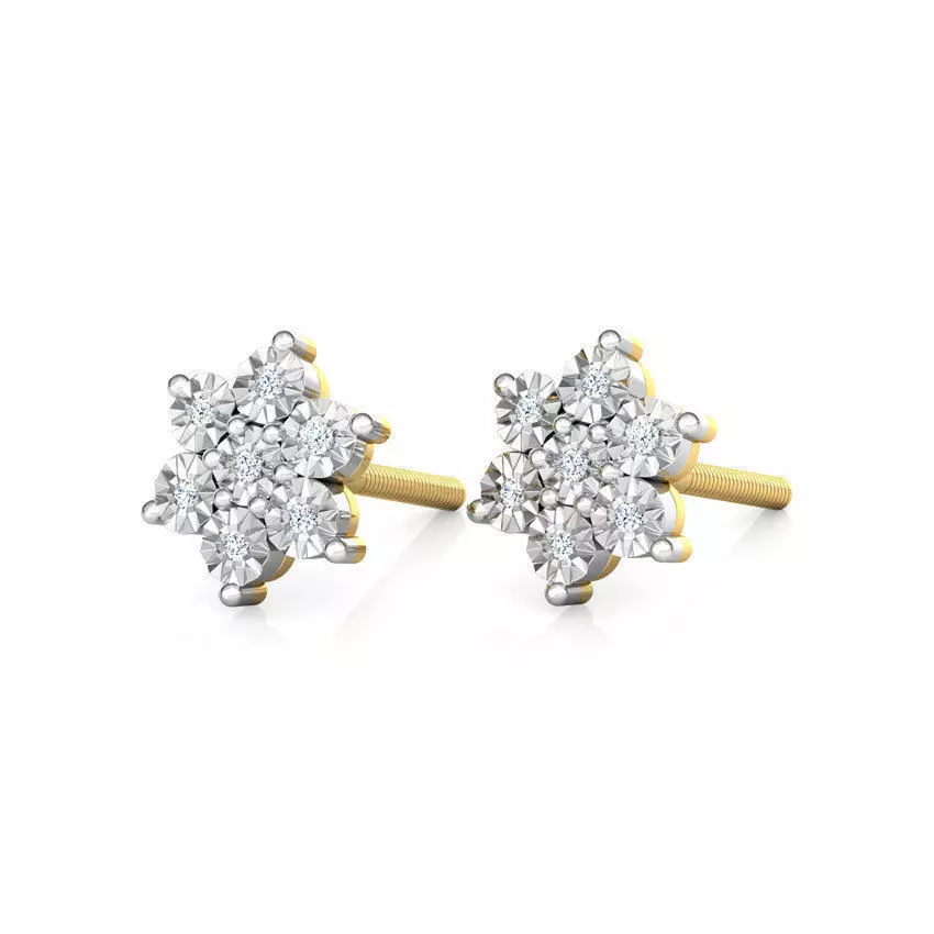 Bunch Stud Earring 3D print model