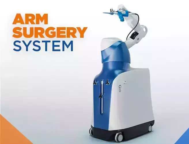 Mako Robotic Arm Assisted Surgery Machine Low-poly 3D model
