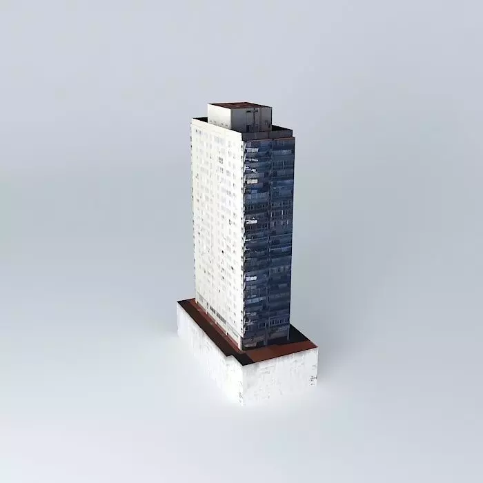 Cordoba building 945 to 959 Free 3D model_0