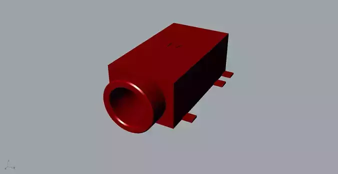 ear jack 3D Model  3D print model