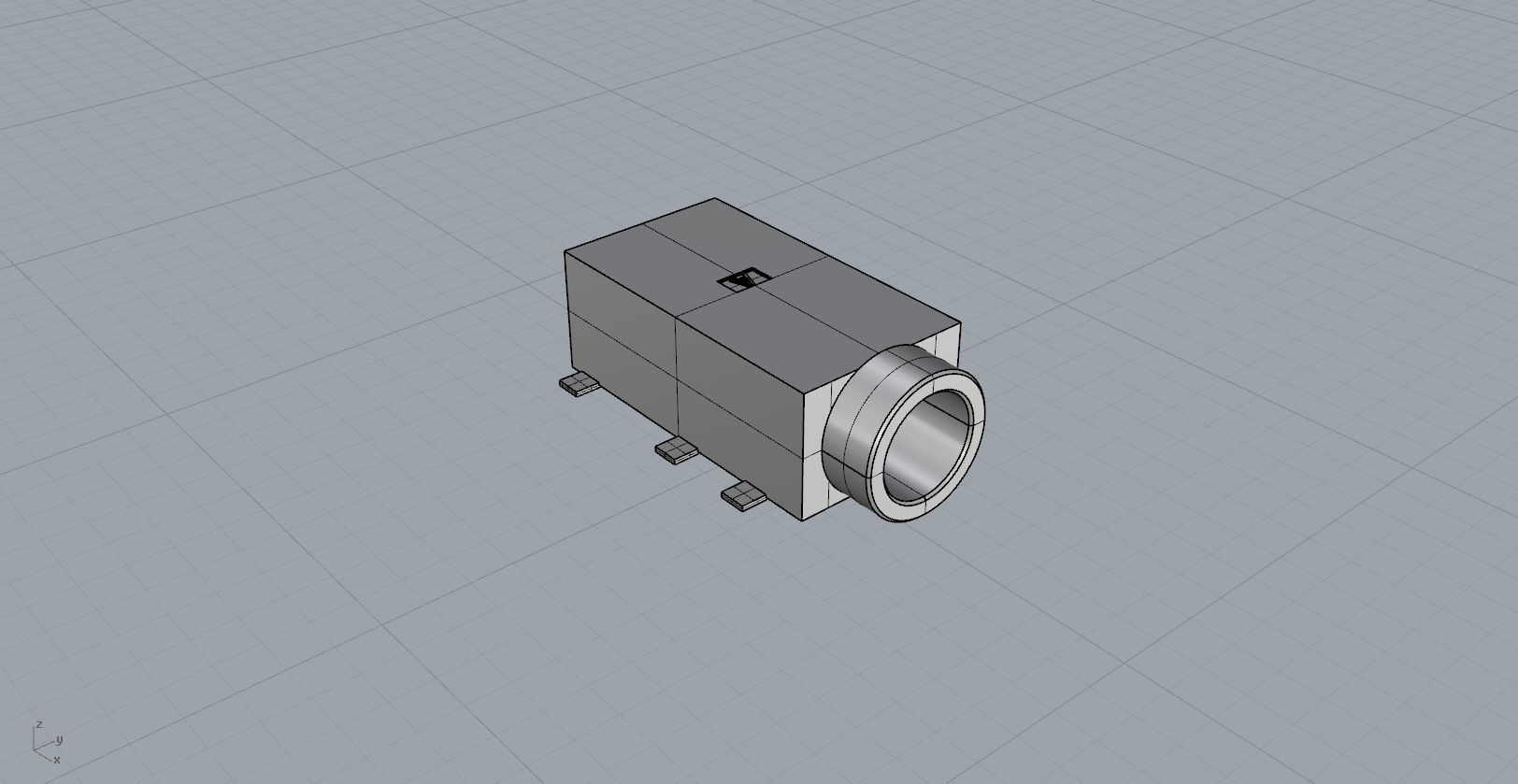 ear jack 3D Model  3D print model_2