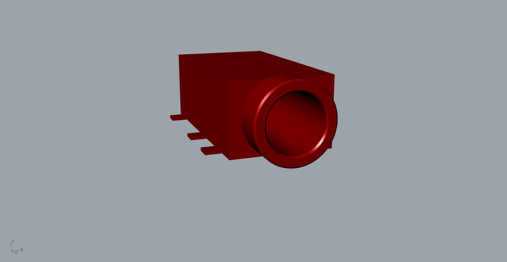 ear jack 3D Model  3D print model_22