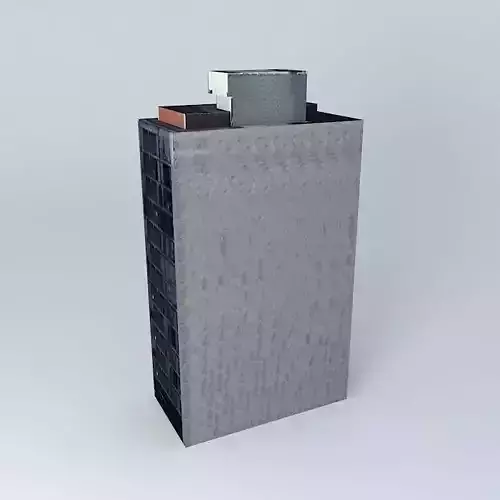 Building Av Del Huerto 1105 Block 1 Free 3D model