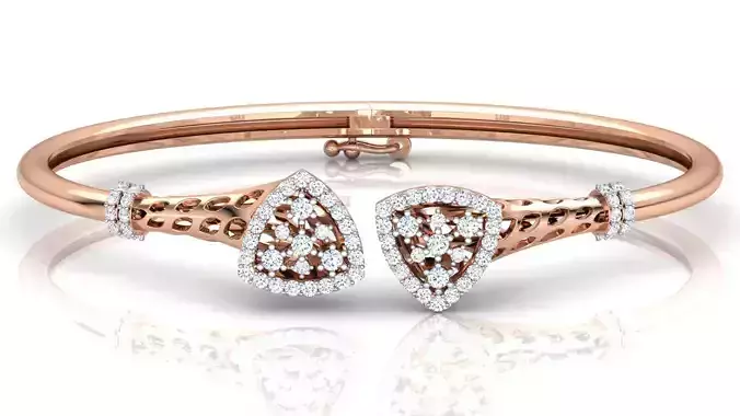 Trigon Diamond Bracelet